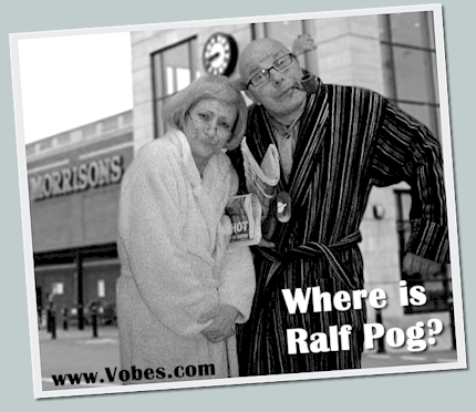 Ralf Pog and mysterious woman