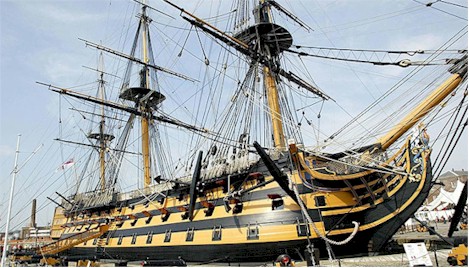HMS Victory at Portsmouth